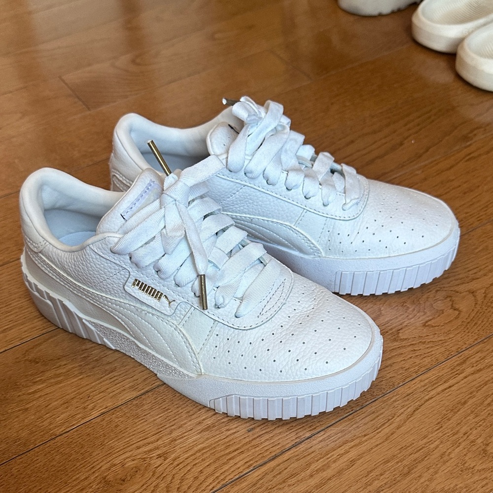 Puma Kids Classic White Sneakers